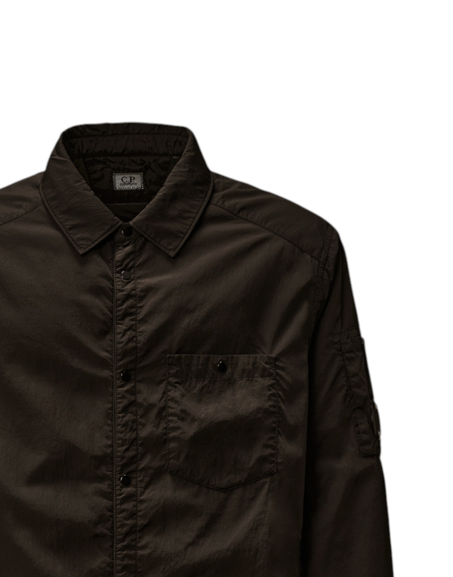 Overshirt Padded in chrome - R mod. 19CMOS088