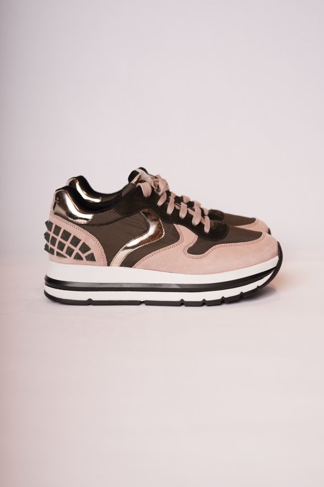 Voile Blanche Sneakers Maran Studs (Velour/Nylon)