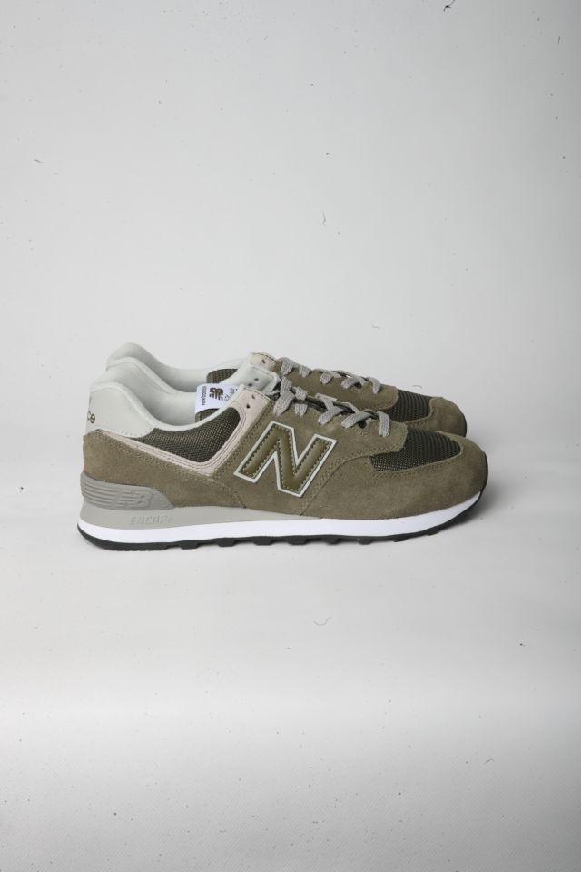 New Balance Sneakers NBML 574 EGO Lifestyle UOMO Suede/Mesh  OLIVE D