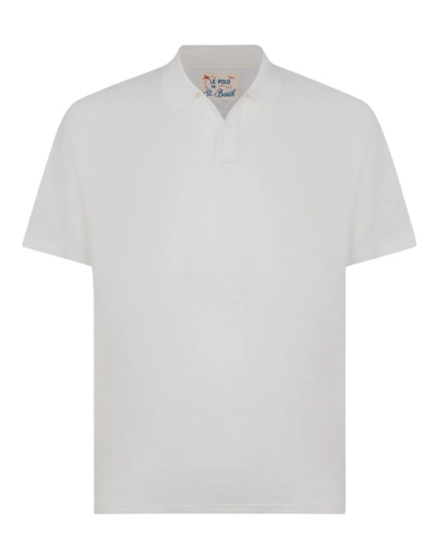 MC2 Saint Barth Fraser-Man'S Polo Jersey Linen