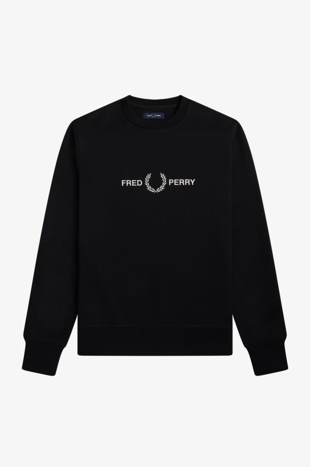 Fred Perry Fp Embroidered Sweatshirt