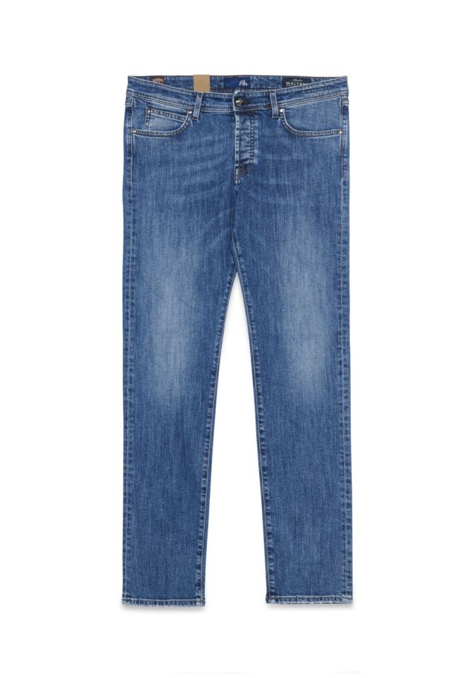 Roy Roger's Pantalone Jeans 517 Rr'S Denim Elasticizzato Festival
