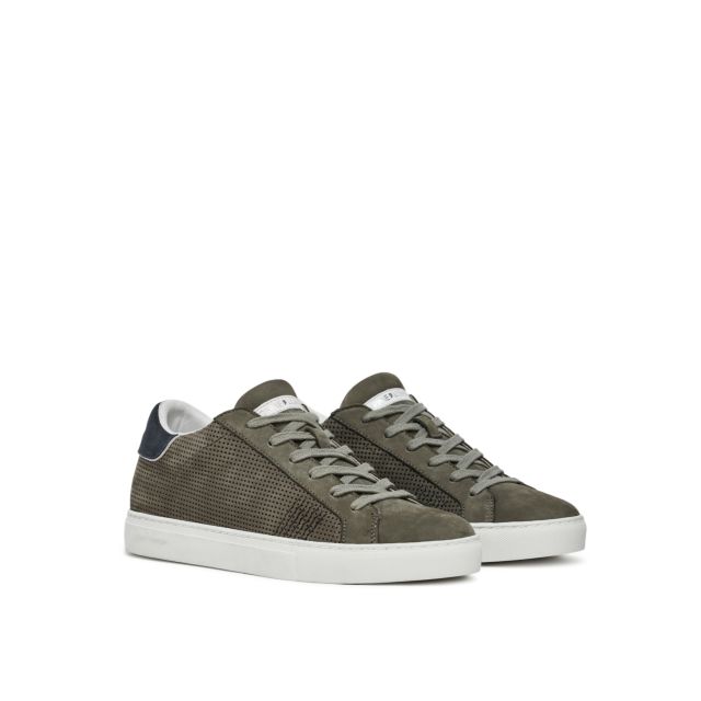 Crime London Sneakers in Pelle con fondo Cassetta
