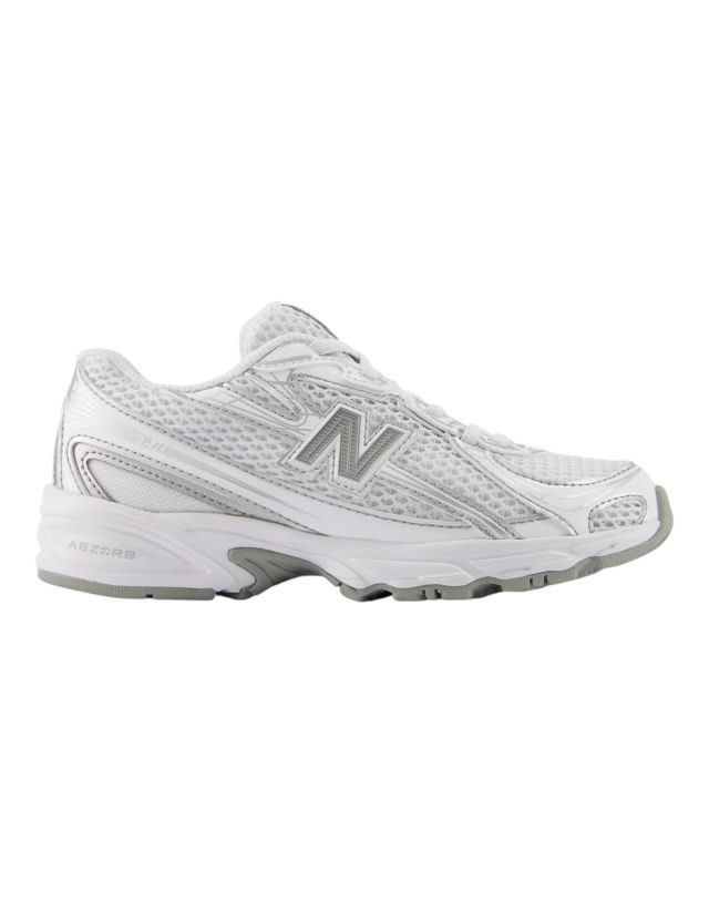 New Balance Scarpa Kids Lifestyle White  Synthetic Leather/Textile