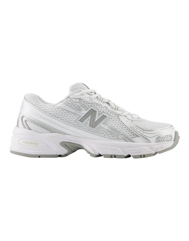 New Balance Scarpa Kids Lifestyle White  Synthetic Leather/Textile