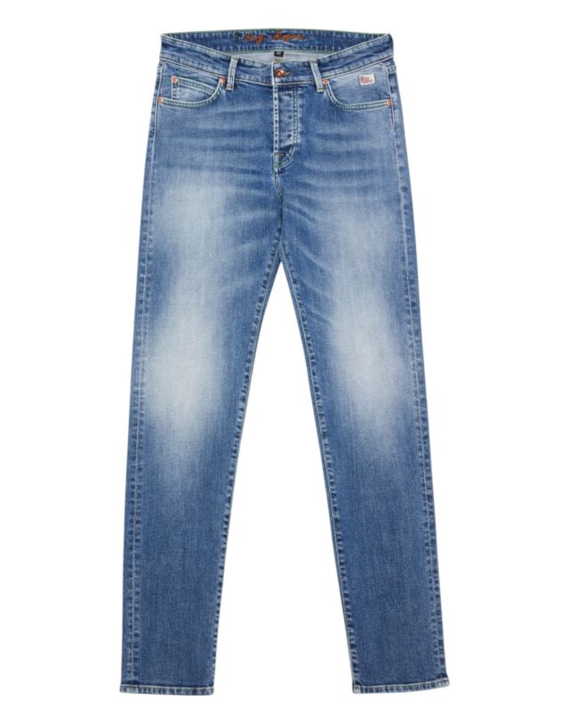 Roy Roger's New 529 Special MAN  Denim Elast. Long bay