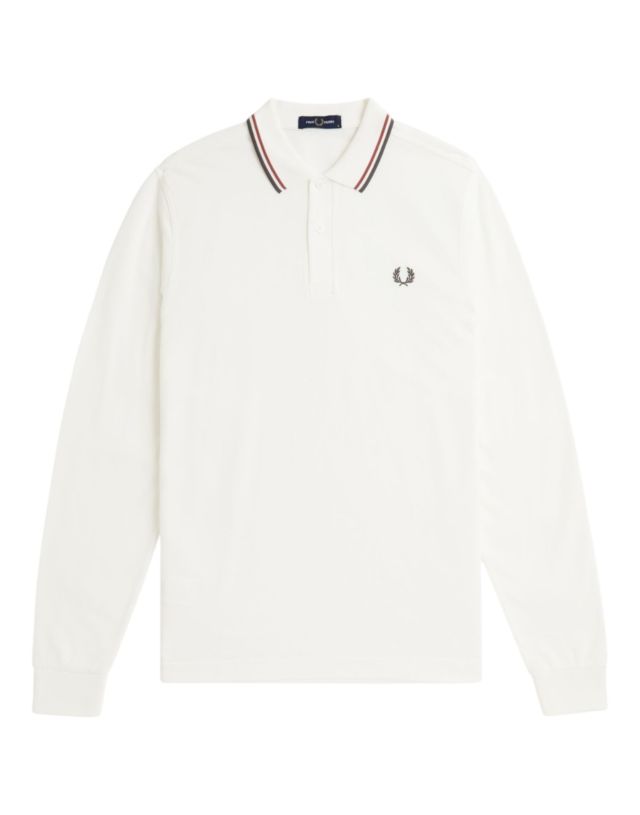 Fred Perry Ls Twin Tipped Fp Shirt