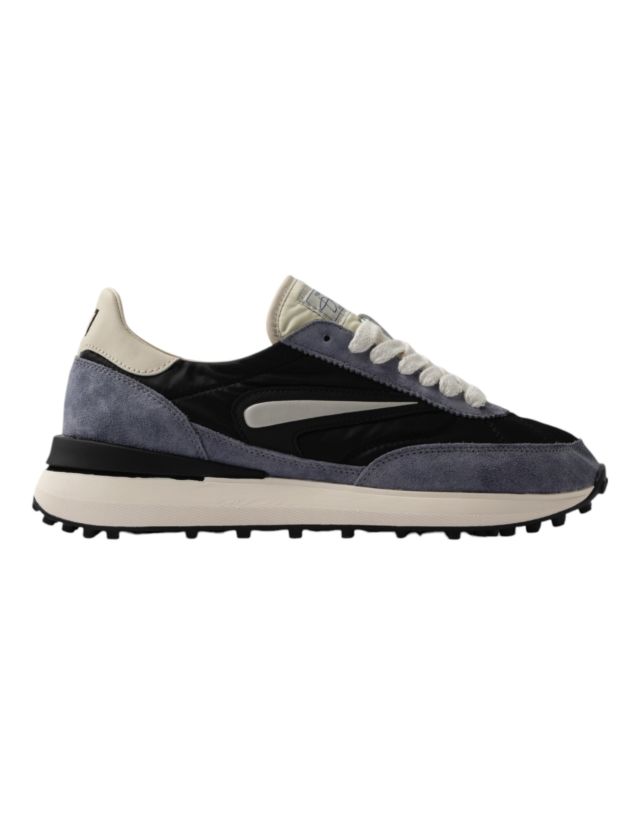 D.A.T.E. Sneaker mod. Athleta Nylon Black-Cream M10D