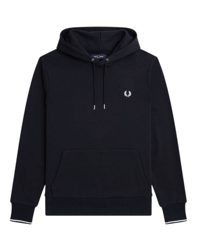 Fred Perry Tipped Hooded Sweatshirt