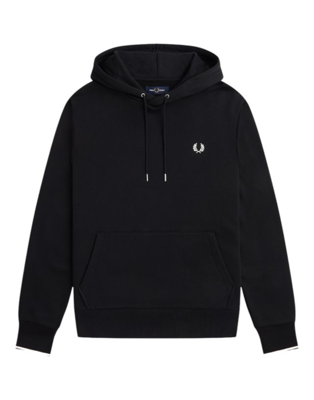 Fred Perry Tipped Hooded Sweatshirt