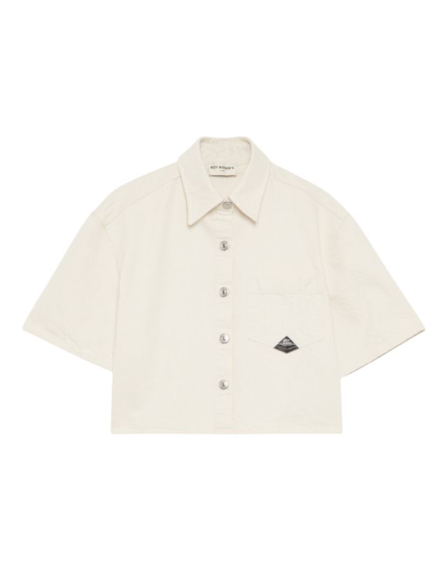 Roy Roger's Shirt S/S WOMAN  Bull natural SW