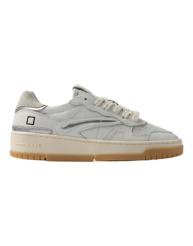 D.A.T.E. Sneaker mod. Torneo Pure Calf White W8B