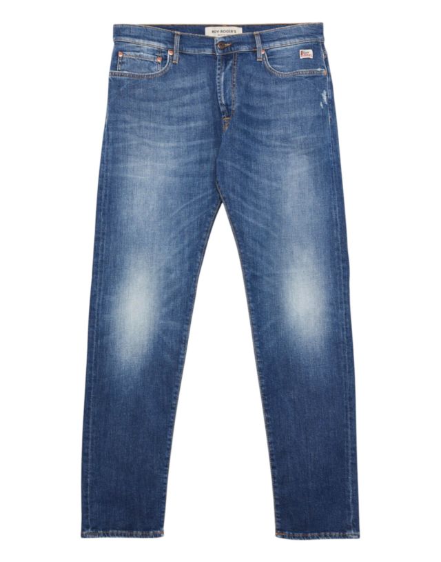 Roy Roger's Cult MAN Denim elast. Cafe race