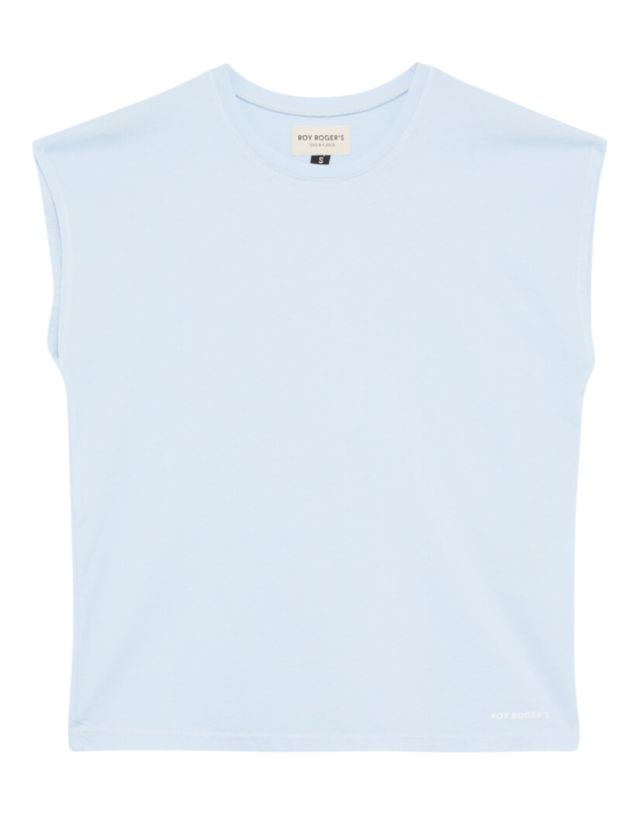 Roy Roger's T-Shirt Sleeveless WOMAN Jersey  .