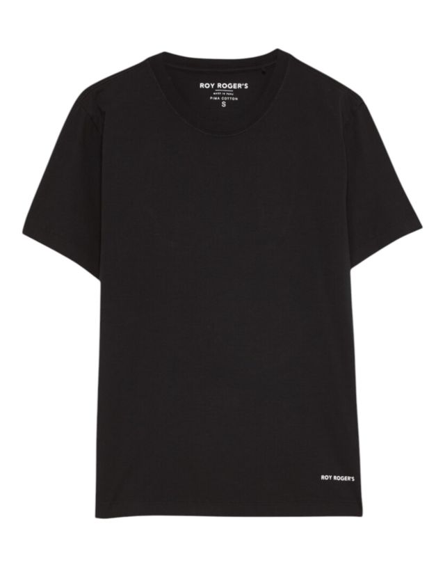 Roy Roger's T-Shirt WOMAN Pima Jersey Garment Dyed