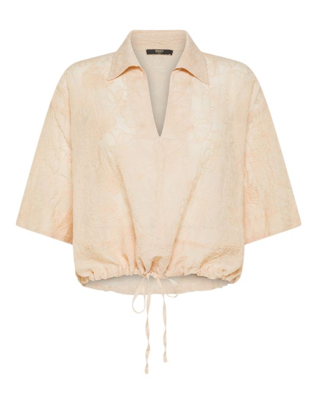 Seventy Camicia_Voile Co/Seta Ricamato Tinto Capo