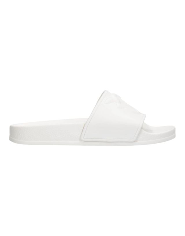 Pinko DILLY 01 - SLIPPER RUBBERIZED WHITE