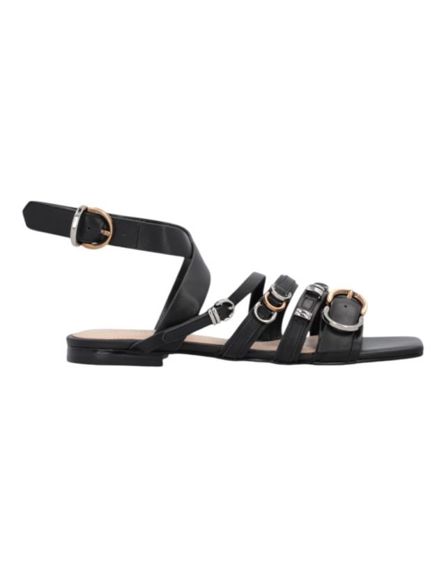 Pinko MARLI 08 - SANDAL CALF LEATHER BLACK