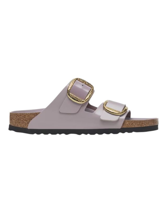 Birkenstock Arizona Big Buckle Ham shine faded purple, Natural