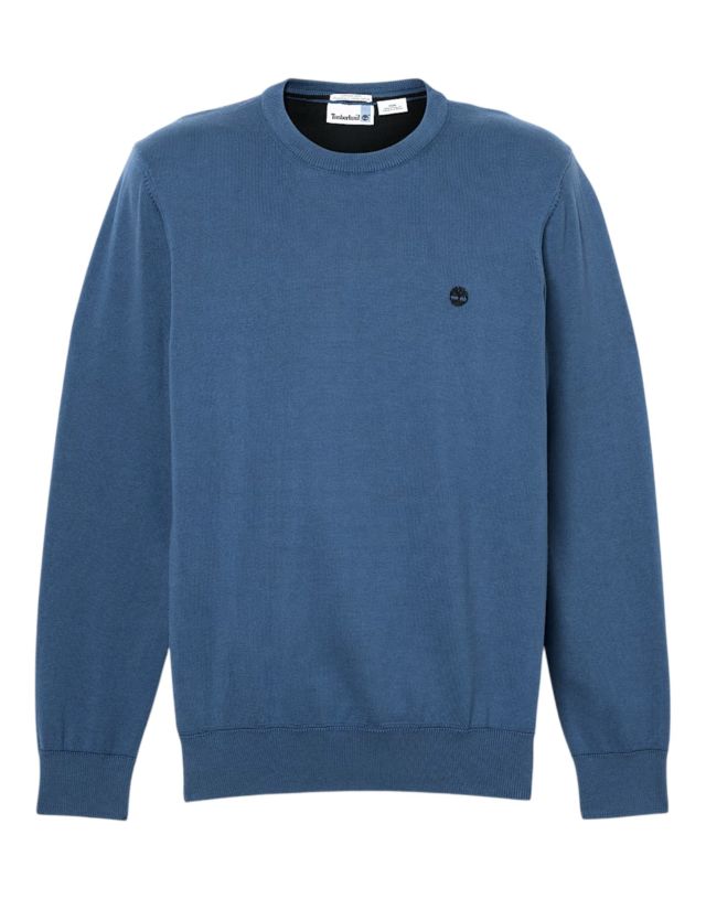 Timberland Williams River Cotton Yd Sweater Dark Sapphire/Dark Denim
