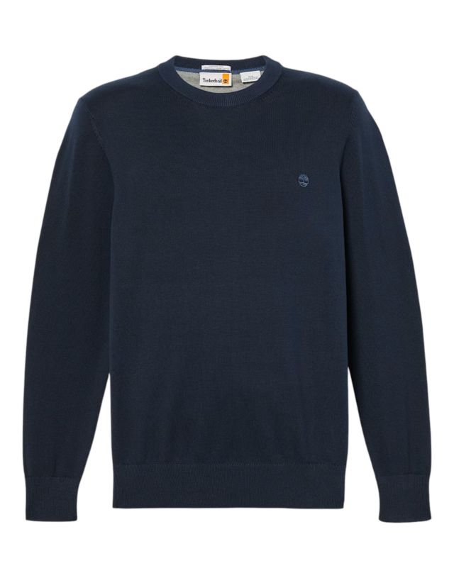 Timberland Williams River Cotton Yd Sweater Dark Sapphire/Dark Denim