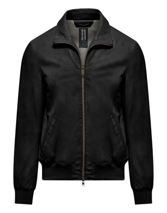Bomboogie Man Leather Jacket