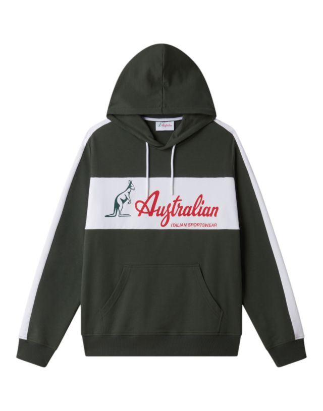 Australian Hoodie Elio Felpa Elasticizzata