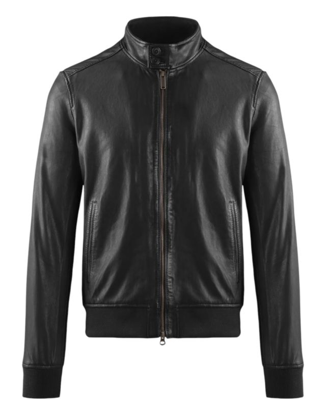 Bomboogie Man Leather Jacket