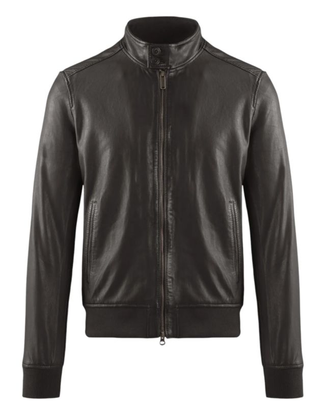 Bomboogie Man Leather Jacket