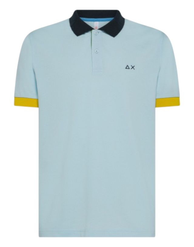 Sun 68 Polo 3 Color Way S/S