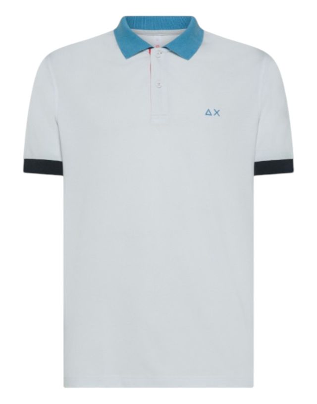 Sun 68 Polo 3 Color Way S/S