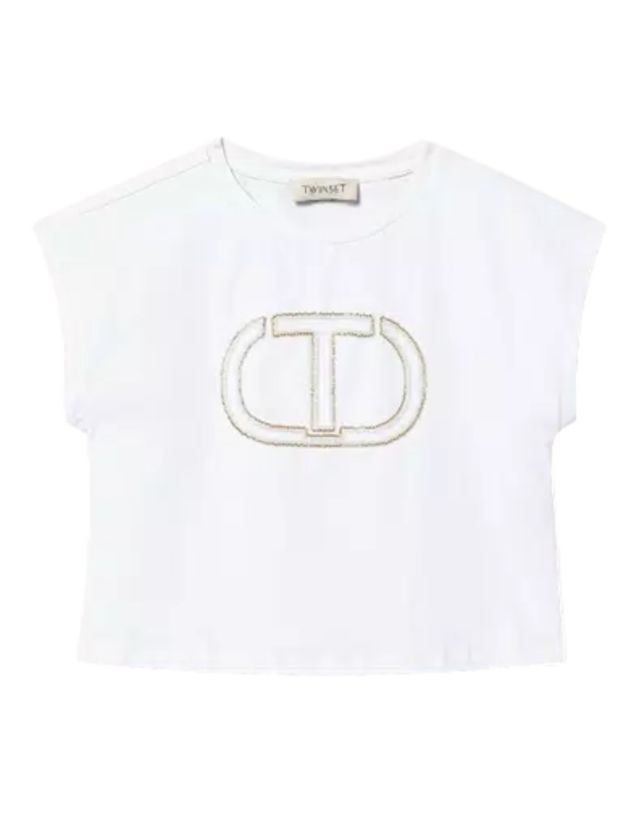 Twinset T-Shirt Kimoncino In Jersey