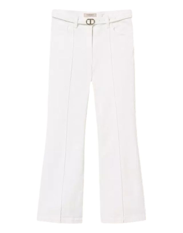 Twinset Pantalone Flare Cropped