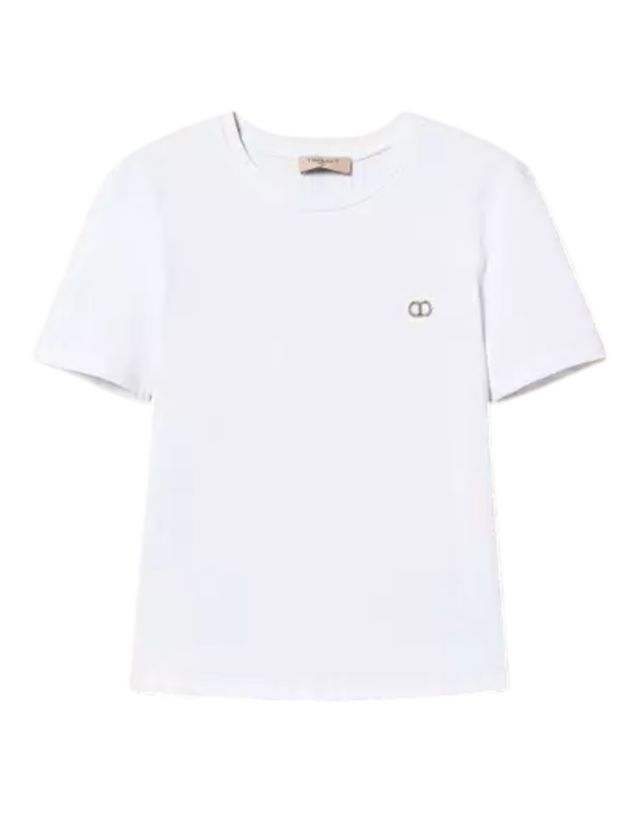 Twinset T-Shirt M/C Con Logo