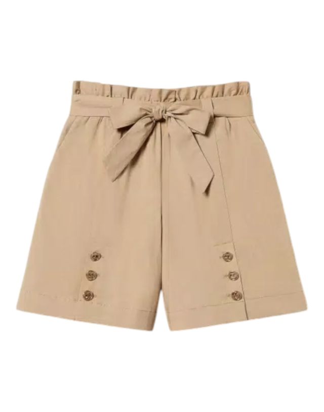 Twinset Shorts Con Cintura