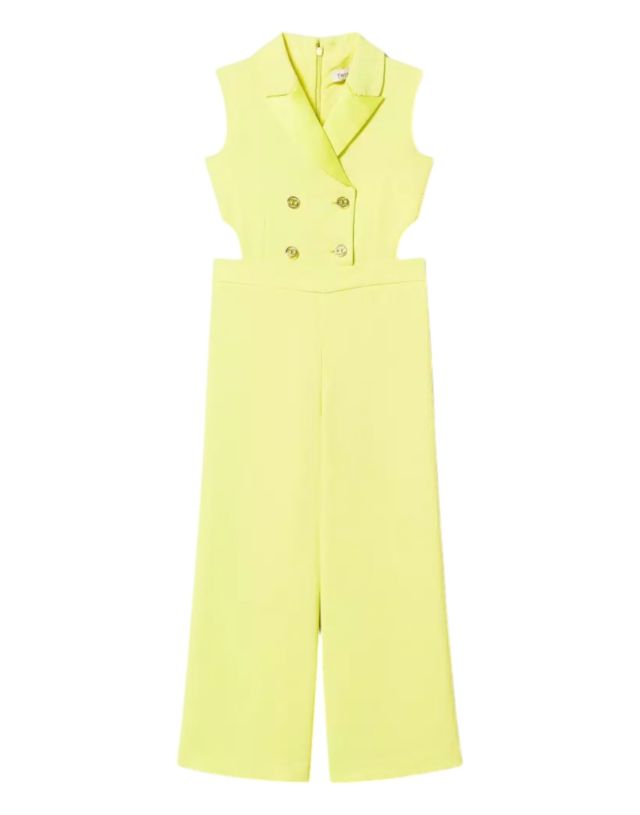 Twinset yellow plum tuta