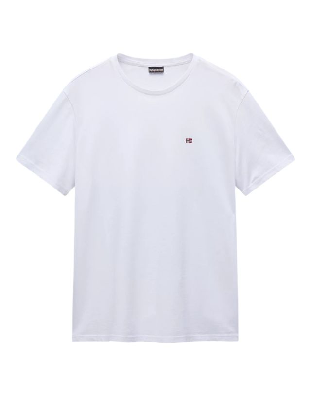 Napapijri Salis Ss Sum Bright White 002