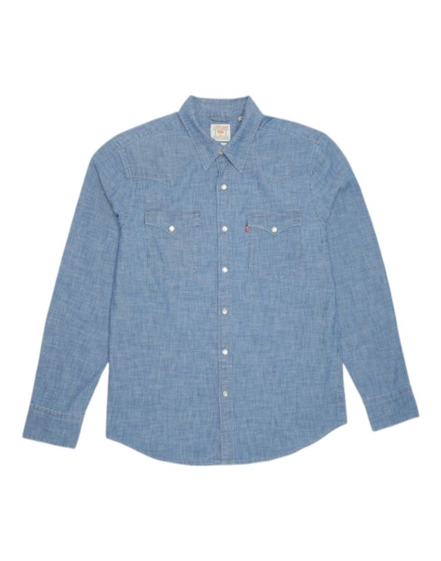 Levi's Barstow Western Standard Grant Mid Blue