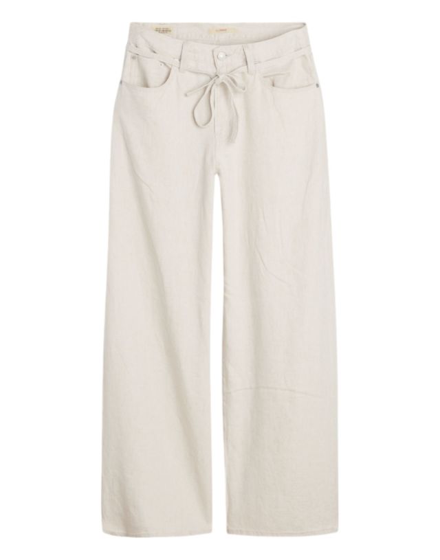 Levi's Xl Straight Crystal Gray Linen