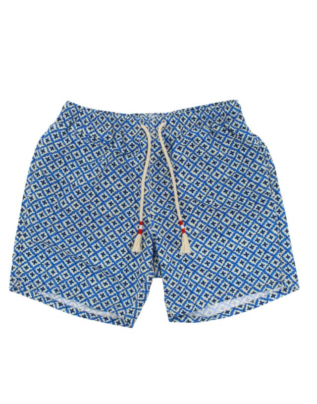 MC2 Saint Barth Caprese-Swim Short With Cord Coulisse