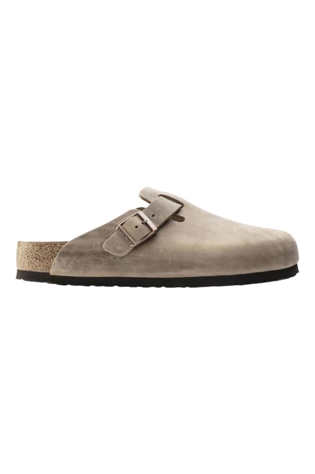 Birkenstock Boston SFB tabacco brown, Oiled Leather - Calz. S