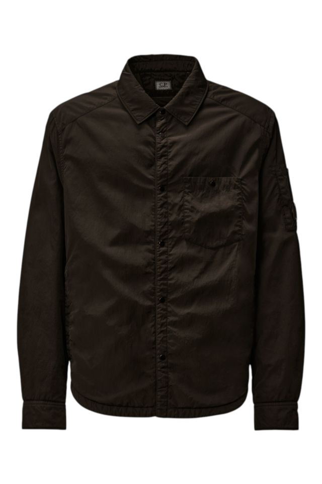 C.P. Company Overshirt Padded in chrome - R mod. 19CMOS088