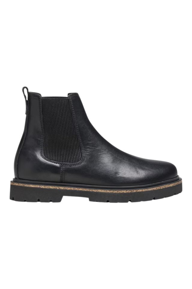 Birkenstock Highwood Slip On S black, Natural Leather
