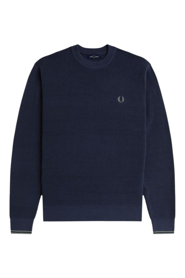 Fred Perry Fp Waffle Stitch Jumper