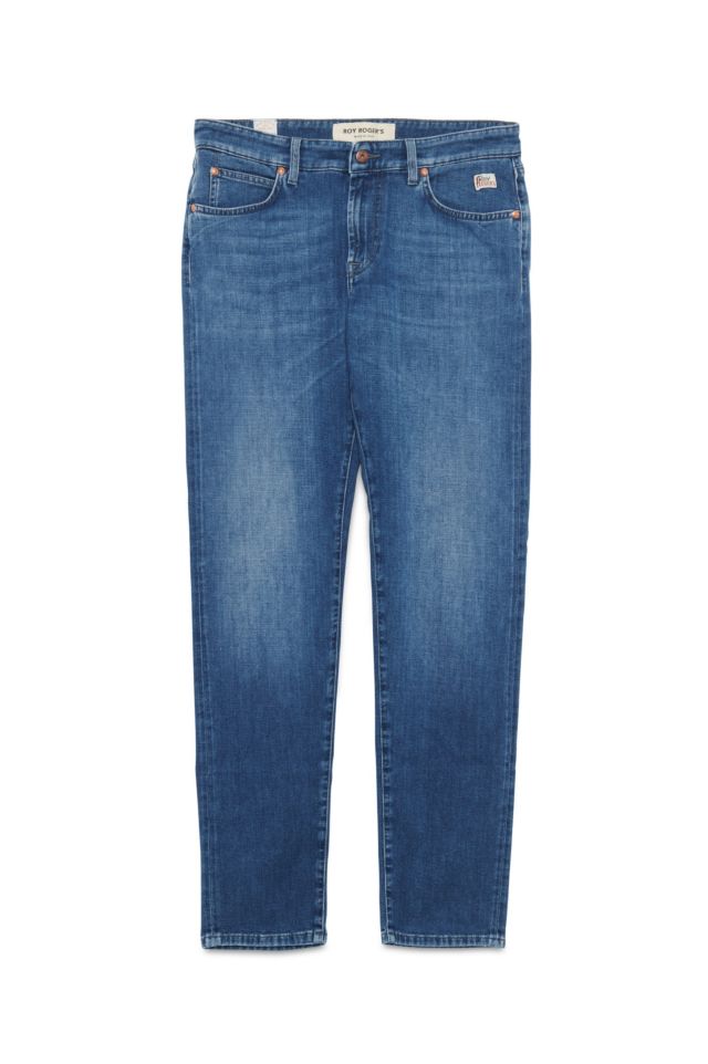Roy Roger's Pantalone Jeans New 529 Man Soft Denim Elasticizzato Nick