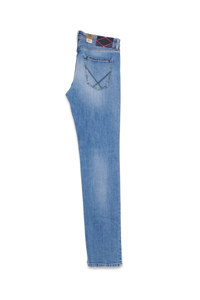 Roy Roger's Pantalone Jeans 517 Rr'S Denim Elasticizzato Villefranche