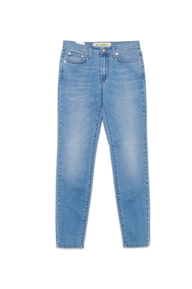 Roy Roger's Pantalone Jeans Cate High Woman Light Denim Elas. Sophie