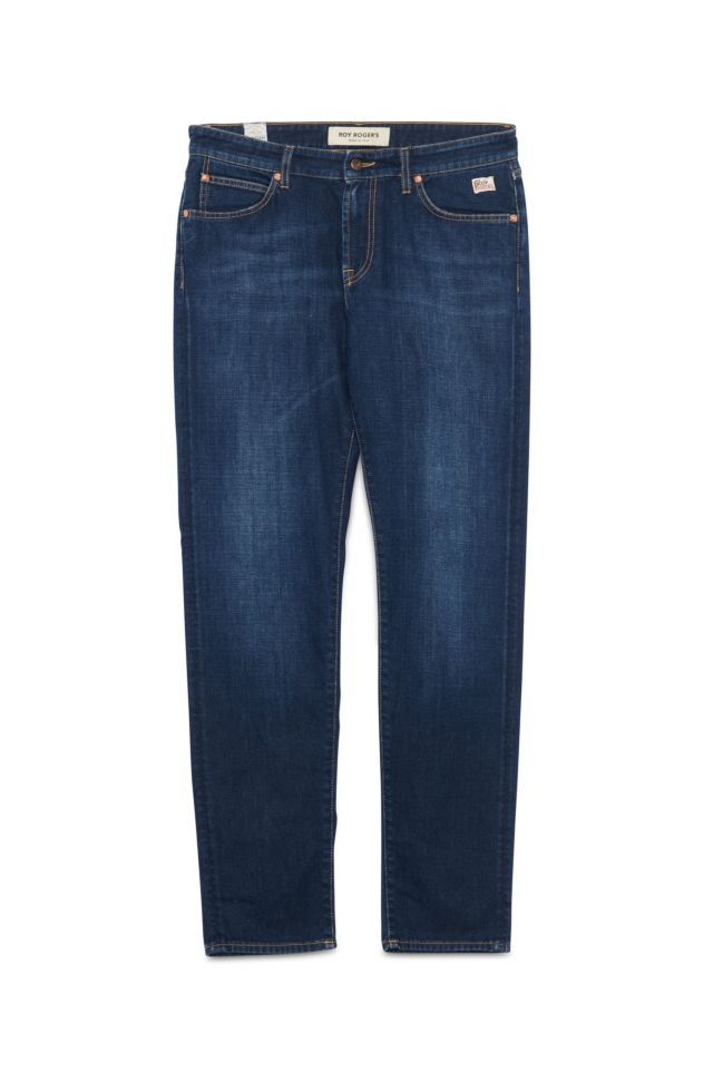 Roy Roger's Pantalone Jeans New 529 Man Soft Denim Elasticizzato Elite