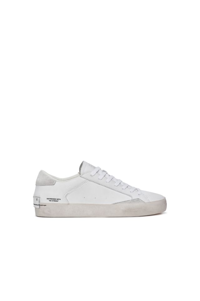 Crime London Sneakers in Pelle con fondo Cassetta