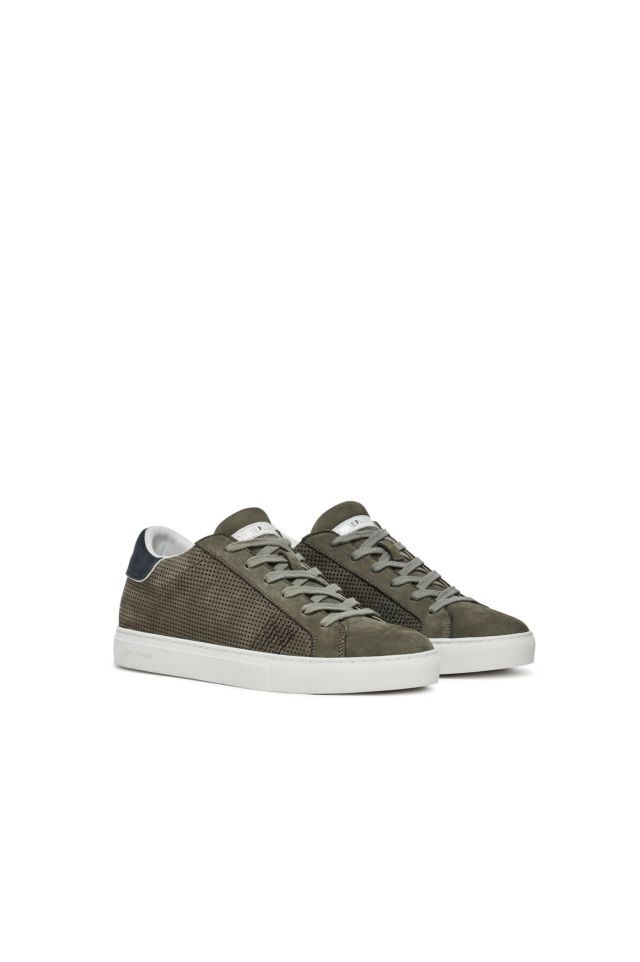 Crime London Sneakers in Pelle con fondo Cassetta
